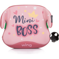CHIPOLINO Podsedák Wing i-Size 125-150cm Isofix, Pink Mini BOSS