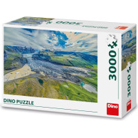 DINO Puzzle Islandský ledovec 3000 dílků