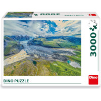 DINO Puzzle Islandský ledovec 3000 dílků