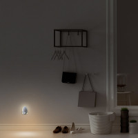 Solight noční LED světélko s pohybovým a světelným sensorem 0,7W, 3000K, 230V
