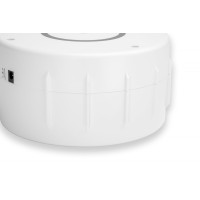 Noční LED lampička/projektor hvězd SPIRAL - bílá