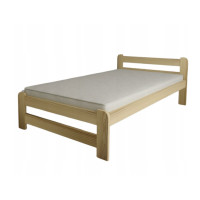 Dětská postel z masivu borovice EURO - 200x90 cm - přírodní