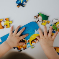 TREFL Dřevěné puzzle Tlapková patrola: Roztomilý tým psů 24 dílků