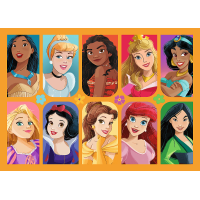 TREFL Puzzle Disney princezny: Pohádkové příběhy 4v1 (35,48,54,70 dílků)