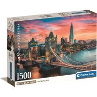 CLEMENTONI Puzzle Londýn za soumraku 1500 dílků
