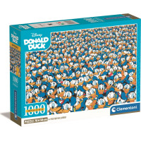 CLEMENTONI Puzzle Impossible: Kačer Donald 1000 dílků