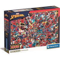 CLEMENTONI Puzzle Impossible: Spiderman 1000 dílků