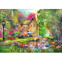 TREFL Puzzle Lesní útočiště 1000 dílků