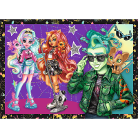 TREFL Puzzle Monster High: Elektrizující den 4v1 (35,48,54,70 dílků)