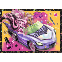 TREFL Puzzle Monster High: Elektrizující den 4v1 (35,48,54,70 dílků)