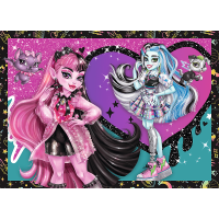 TREFL Puzzle Monster High: Elektrizující den 4v1 (35,48,54,70 dílků)