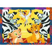 TREFL Puzzle Odvážný Lví král 4v1 (35,48,54,70 dílků)