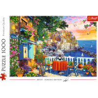 TREFL Puzzle Pohled na Cinque Terre 1000 dílků