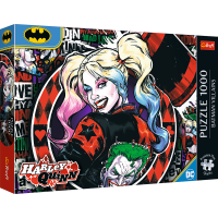 TREFL Puzzle Premium Plus Batman: Harley Quinn 1000 dílků