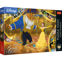 TREFL Puzzle Premium Plus Iconic Moments: Kráska a zvíře 1000 dílků