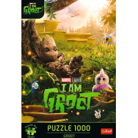 TREFL Puzzle Premium Plus Marvel: Já jsem Groot 1000 dílků