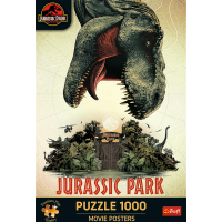 TREFL Puzzle Premium Plus Jurassic Park: Filmový plakát 1000 dílků