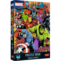 TREFL Puzzle Premium Plus Marvel: Hrdinové Marvelu 1000 dílků