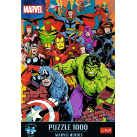 TREFL Puzzle Premium Plus Marvel: Hrdinové Marvelu 1000 dílků