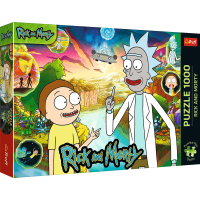 TREFL Puzzle Premium Plus: Rick a Morty 1000 dílků