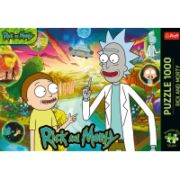 TREFL Puzzle Premium Plus: Rick a Morty 1000 dílků