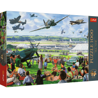 TREFL Puzzle Premium Plus Tea Time: Letecký den 1000 dílků