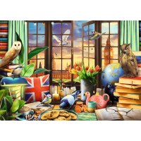 TREFL Puzzle Premium Plus Tea Time: Vše britské 1000 dílků