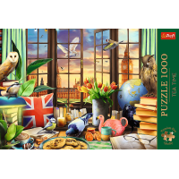 TREFL Puzzle Premium Plus Tea Time: Vše britské 1000 dílků