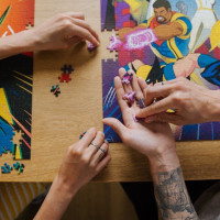 TREFL Puzzle Premium Plus X-men: Tým 1000 dílků