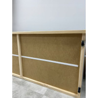 Dětská postel z masivu borovice EURO - 200x90 cm - přírodní