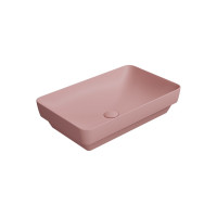 GSI PURA keramické umyvadlo na desku 60x38cm, blush mat 883724