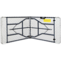Cateringový stůl BALI White 180 cm - bílý