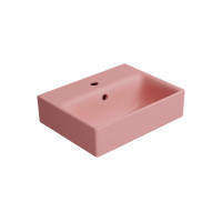 GSI NUBES keramické umývátko 40x32cm, broušená spodní hrana, blush mat 96849124
