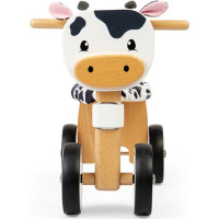 Bigjigs Toys Odrážedlo kravička
