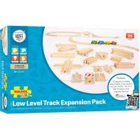 Bigjigs Rail Dřevěné koleje set 25 dílů