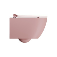 GSI PURA závěsná WC mísa, Swirlflush, 36x50cm, blush dual-mat 881624