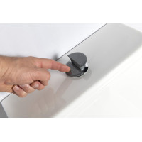 Sapho MEDIC RIMLESS WC kombi mísa s nádržkou, spodní/zadní odpad, bílá MC102