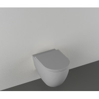 Isvea INFINITY závěsná WC mísa, Rimless, 36, 5x53cm, stone grey 10NF02004-2V