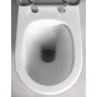 Sapho MEDIC RIMLESS WC kombi mísa s nádržkou, spodní/zadní odpad, bílá MC102