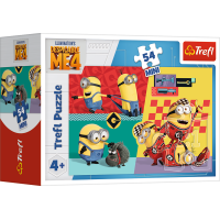 TREFL Displej Puzzle Já, padouch 4: S Mimoni je zábava 54 dílků (40 ks)