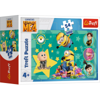 TREFL Displej Puzzle Já, padouch 4: S Mimoni je zábava 54 dílků (40 ks)