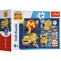 TREFL Displej Puzzle Já, padouch 4: S Mimoni je zábava 54 dílků (40 ks)