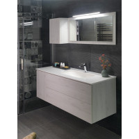 Sapho Koupelnový set TREOS 145, dub Polar KSET-017