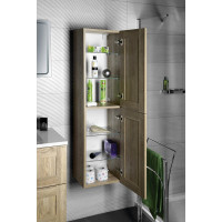 Sapho Koupelnový set AMIA 90, dub Texas KSET-016