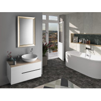 Sapho Koupelnový set ODETTA 70+20, bílá KSET-056