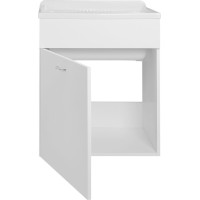 Aqualine Plastová výlevka se skříňkou 60x50 cm, včetně sifonu PI6050-01