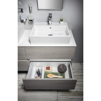 Sapho Koupelnový set ODETTA 135, dub stříbrný KSET-057