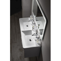 Sapho Koupelnový set THEIA 120, dvojumyvadlo, bílá KSET-011