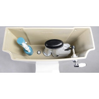 Aqualine ANTIK WC kombi retro + sedátko, bílá AK107-01