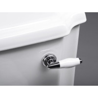 Aqualine ANTIK WC kombi retro + sedátko, bílá AK107-01